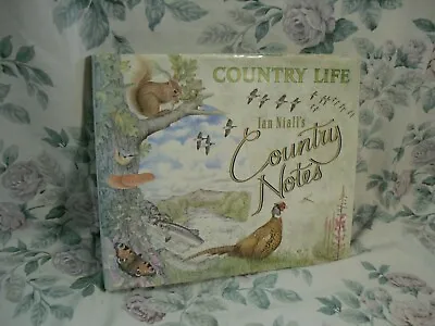 Vintage Nature Book 1987 IAN NIALL'S COUNTRY NOTES Watercolour Illustrations • £7.50