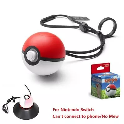  Switch Let's Go Poke Monster Ball Plus Eevee Charger Controller Nintendo  • $62.68