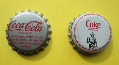 2 Vintage Different Soda Caps Coca Cola Canada 1 Star Wars C-3po • $7.28