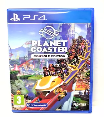 Planet Coaster Console Edition Playstation 4 PS4 EXCELLENT THEME PARK GAME • $99.13