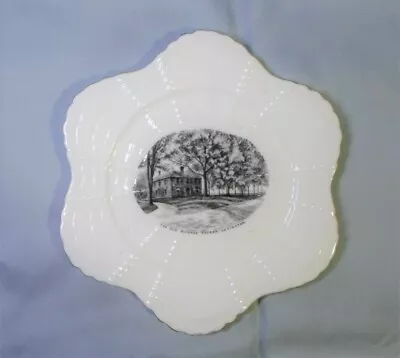 Antique 1890s MUNROE TAVERN SOUVENIR PLATE Lexington Mass Made In England 6  Dia • $9.99