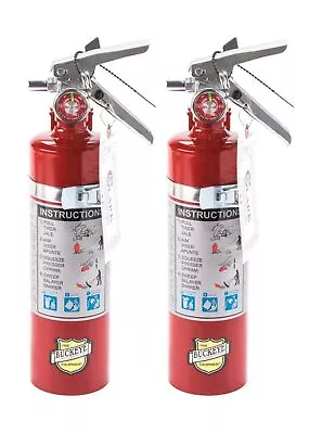 2 Pack Buckeye 13315 ABC Multipurpose Dry Chemical Hand Held Fire Extinguishe... • $104.99
