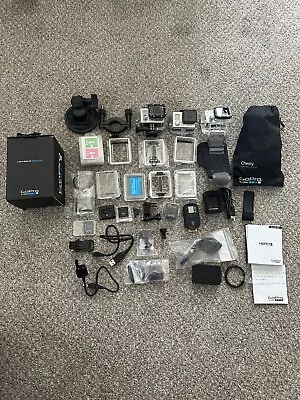 GoPro HERO 3 Black Edition & White Edition & Accessories • $90