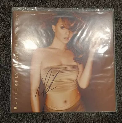 Mariah Carey Hot Music Star Signed Autographed Butterfly VINYL Album • $262.49