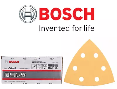 £26.95 • Buy BOSCH Genuine PDA 240E Sanding Sheets SHOP (50/Box) (FULL Range Of GRITS)
