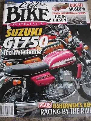 Old Bike Magazine Jan/feb 2009 Ducati Museum Swann Suzuki Gt750 Candy Lavender • £5.99