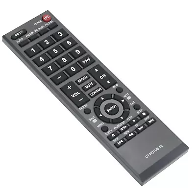 USNew CT-RC1US-16 Remote For Toshiba LED TV 19AV600 22AV600 26C100 40FT1 32C100U • $6.98