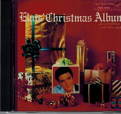 Elvis Presley - Elvis Christmas Album - W/color Photos- New Sealed Cd - 1957 Rca • $39.95