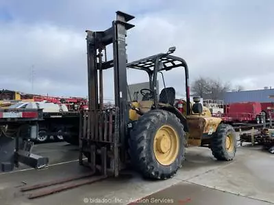 2001 Eagle Pitcher RT50WD 5000 Lb Rough Terrain Forklift Lift Bidadoo -Repair • $4350