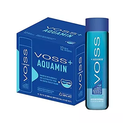 VOSS+ Aquamin - Premium Purified Water Enhanced With Minerals And Electrolyte... • $48.11