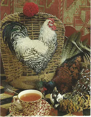 Rooster Chicken Tea Cosy Kaffe Fassett Needlepoint Chart Ehrman Designer • $11.99