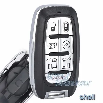 Smart Keyless Remote Key Shell Case Fob For Chrysler Pacifica Voyager 2017-2022 • $17.40