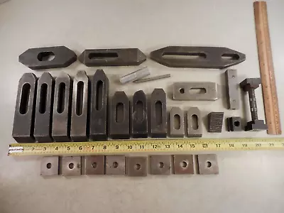 28 PC Machinist Lot Step Blocks Hold Down Tools MISC. Northwestern Eron TE-CO ++ • $37.50