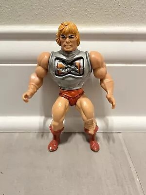 Masters Of The Universe MOTU Battle Armour He-Man Action Figure Vtg Mattel 1983! • $11.99