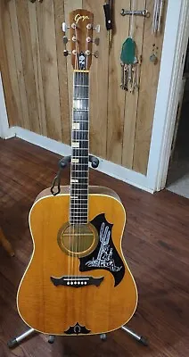 Rare 1966 Vintage Goya T-23 Dreadnought Guitar Sweden Made By Levin Pre Martin  • $2200