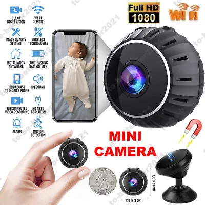 X10 Mini Camera Full HD 1080P WiFi Wireless Night Version Survei11ance For Home • $14.81