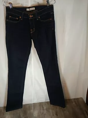 J Brand Cigarette Leg Jeans Womens Sz 27 Straight Dark Blue Stretch NEW • $34.30