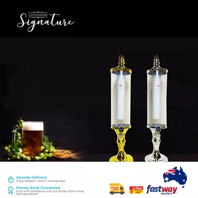 3L Beer Tower 1Tap Faucet Beverage Drink Dispenser Party Bar Home Restaurant Au • $69.99