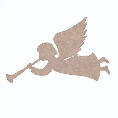 Christmas Angle Cutout MDF Laser Cut Wooden Craft Blank Xmas Shape Decoration • £2.53