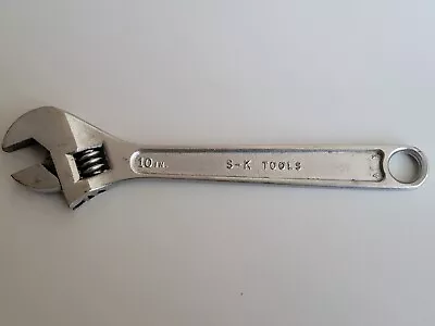 Vintage S-K TOOLS 10  Adjustable Wrench Made In USA • $9.99