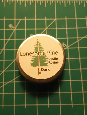 Violin Rosin Lonesome Pine Dark  Good Grip And Tone! 1 Cake $30 Free Ship In US • $30