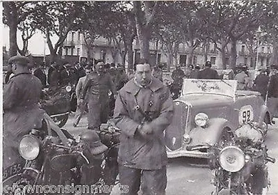 $52.48 • Buy French Motorcycle Club & Antique Car Race Vintage Automobiles Snapshot Photo