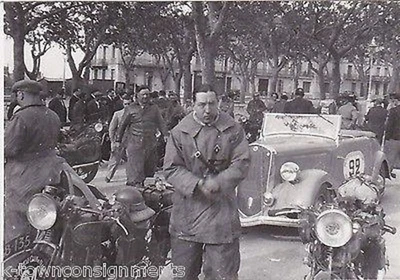$52.48 • Buy French Motorcycle Club & Antique Car Race Vintage Automobiles Snapshot Photo