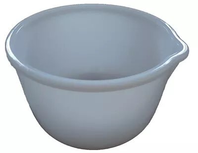 VTG GlasBake #18 For Sunbeam Milk Glass Batter Mixing Bowl EUC • $14.89
