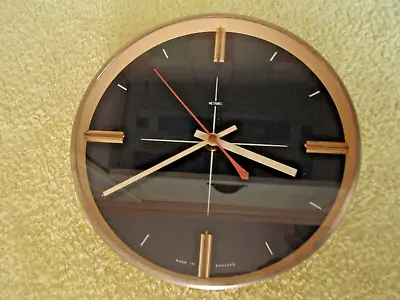 Vintage 1970's  Metamec Wall Clock. • £35