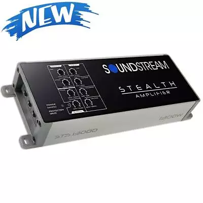 Soundstream ST5.1300D Compact 5-Channel Motorcycle Car Audio Amplifier 1300 WATT • $159.98