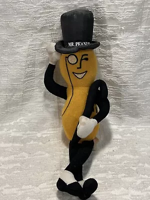 Planters Mr Peanut Plush Figure Vintage Stuffed Toy Nabisco Brands Stained -5409 • $9.99