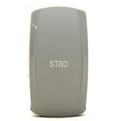 Carling Boat Stbd Rocker Switch VB1K | Momentary On/Off Gray 12 Volts • $12.01