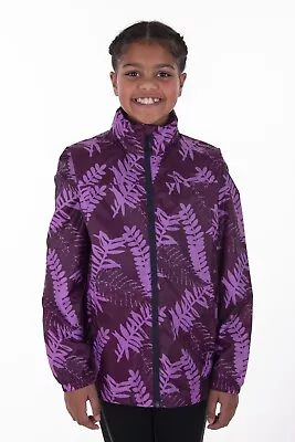 MACPAC Kids Purple Windbreaker Water Resistant Jacket Size 10 • $25