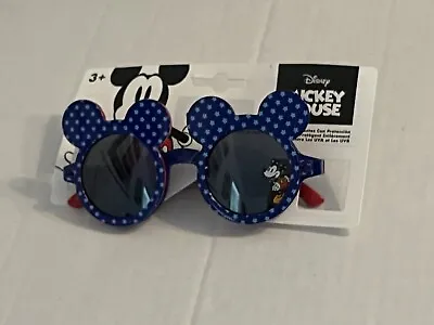 Kids Mouse Ears Flip Out Sunglasses Blue Mickey Mouse • $10