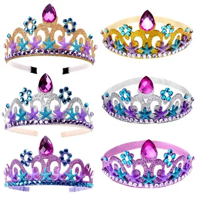 £5.65 • Buy Starfish Mermaid Crown Children Headband Princess Decor Girl Birthday Party 