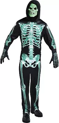 Skeleton Glow-in-the-Dark Suit Yourself Fancy Dress Up Halloween Adult Costume • $50.95