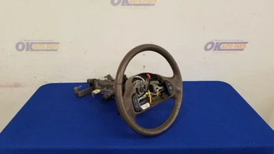 $315 • Buy 99 Ford F350 Super Duty Lariat Steering Column Assembly Tan Manual Shift 7.3l