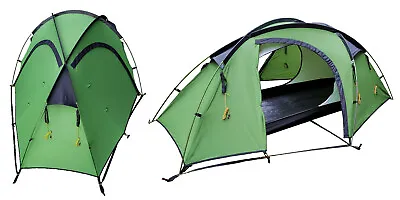 Expedition Tent Everest1953 Green Geodesy Dome Tent 1 Person Tent Silicone TP1x • £163.32