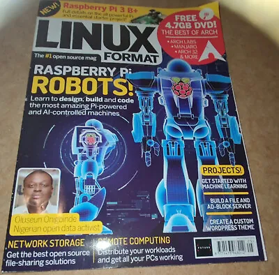 Linux Format 236 May 2018 Raspberry Pi Robots! + Dvd • £4.99