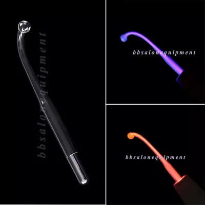 New D'arsonval Hi-gh Frequency Electrode Small Point Violet Orange Glass Tube • $7