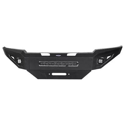 $441.99 • Buy For 2005-2011 Tacoma Pickup Textured Steel Front Bumper W/Led Light Bar Assembly