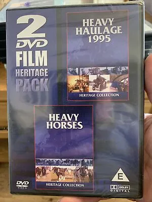 Heavy Haulage 1995  Heavy Horses 2 X DVD Great Dorset Steam Fair New & Sealed • £9.99
