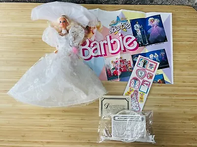 1989 Wedding Fantasy Barbie Doll The Ultimate Wedding Dream Mattel No. 2125 • $24.99