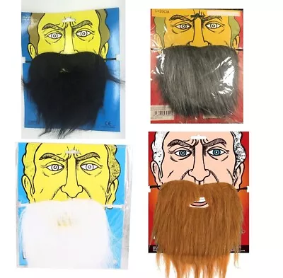 Fake Long Beards Fancy Dress Costume Party Cosplay World Book Day Christmas • £3.99