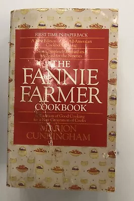 The Fanny Farmer Cookbook - By Marion Cunningham - Paperback - 13th Edition 1994 • $3.67