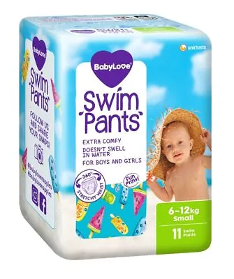 $12.99 • Buy Babylove Swim Pants Small 11Pk