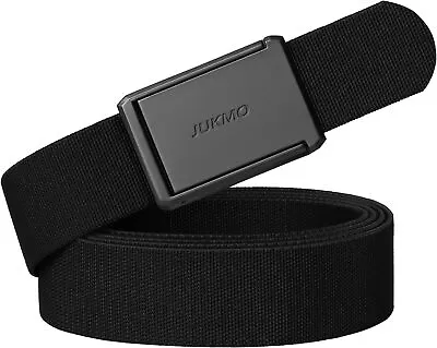 JUKMO Tactical Belt For Men Military Rigger 1.5  Nylon Web Work Belt With Quick • $22.92