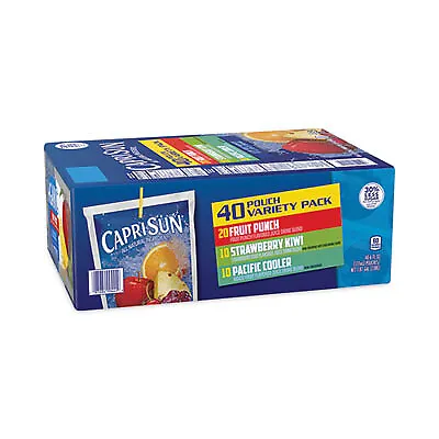 Capri Sun BEVERAGEJUICEFRUIT40CT 444 KRAFT FOODS INC Capri Sun 444 • £46.22