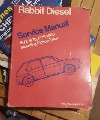 Volkswagen Rabbit Diesel (Bently) Service Manual Including Pickup Truck. • $29.95