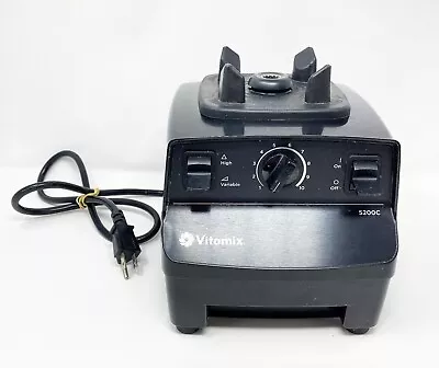 Vitamix 5200C Blender Mixer VM0103 Black Base Motor Only TESTED • $97.99